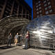 Orbit Pavilion at the May 2015 World Science Festival at New York University, designed by Jason Klimoski, StudioKCA, with sound composition by Shane Myrbeck and creative strategy by NASA JPL. Photo courtesy NASA/JPL-Caltech