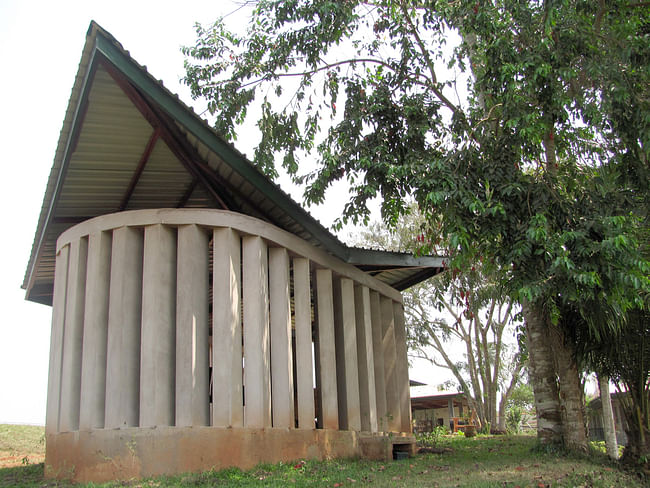 Chapel, Rainforest International School in Yaoundé, Cameroon by Method Design Architecture + Urbanism; team member- Lyndon Julien-Sehl.
