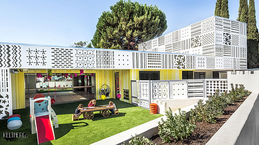 DESIGN AWARD - HONOR: KeltnerCo Architecture + Design, Camelot Kids Child Development Center, Los Angeles, CA. Photo: Kevin Krupitzer.