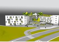 Social housing complex(60 apartments), facilities and Urbanization.
