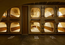 Japanese capsule hotel gets a Scandinavian spa treatment from Schemata Architects