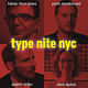 Type Nite NYC. Image courtesy Princeton Architectural Press.