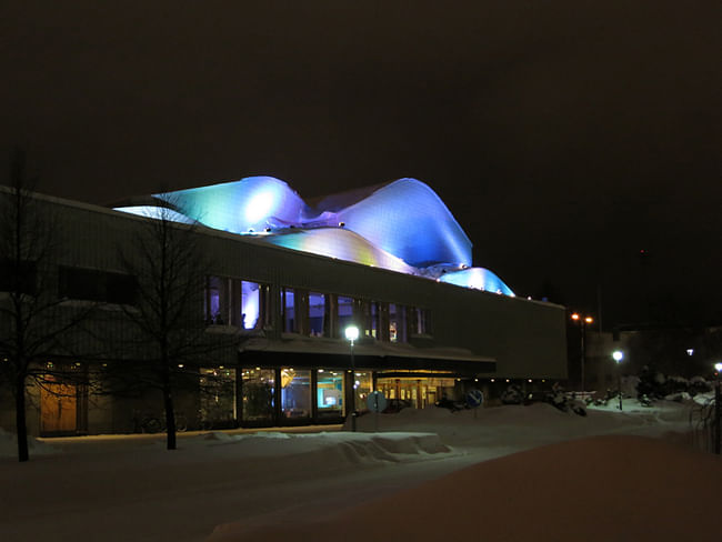 Alvar Aalto's Lappia Hall, Rovaniemi.
