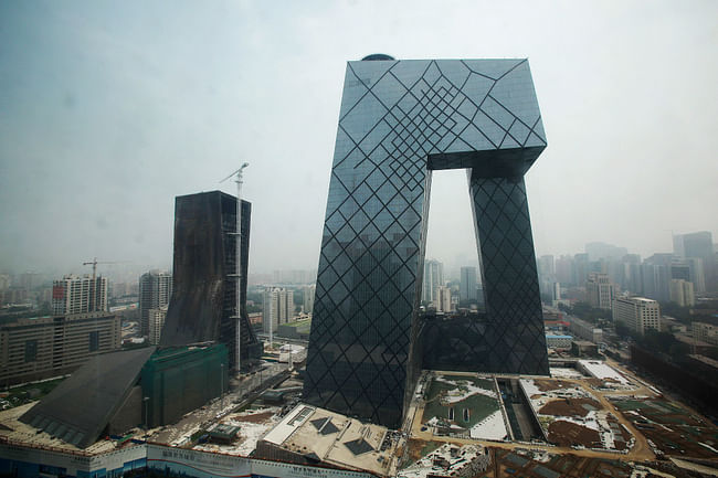 CCTV headquarters (image via TheRedList.com)