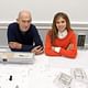 Rem Koolhaas and his client, Garage Museum founder Dasha Zhukova. (Photo: Ben Pruchnie © Garage Center for Contemporary Culture, Moscow)