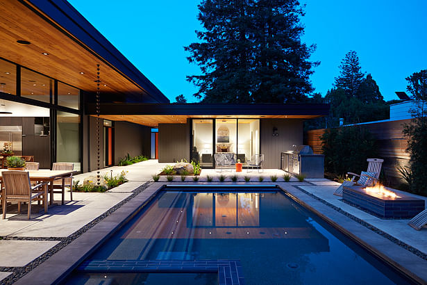 Glass Wall House by Klopf Architecture