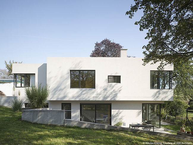 House in Bad Soden am Taunus, Germany by 1100 Architect; Photo: Nikolas Koenig