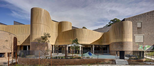 The 2024 World Building of the Year winner Darlington Public School by fjcstudio. Image: © Brett Boardman