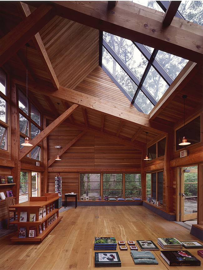 Polly Hill Arboretum, Visitors Center in Martha's Vineyard, MA by Charles Rose Architects