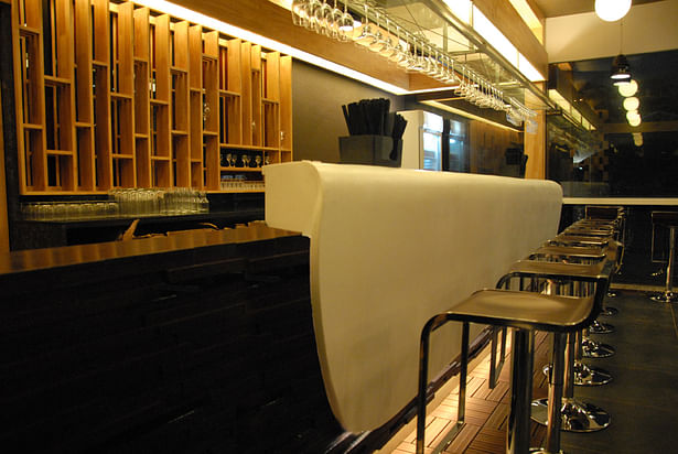 Bar Counter in Corian