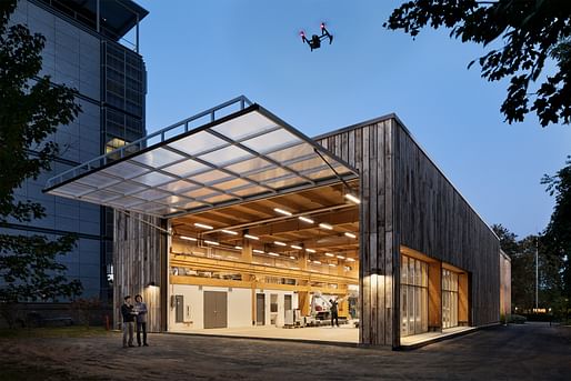 Embodied Computation Lab by David Benjamin​, Streicher Bridge Princeton, New Jersey, United States. Photo: Michael Moran, Pablo Marvel.