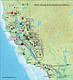 'California water system' by Shannon1 via wikipedia.org, background image in public domain.