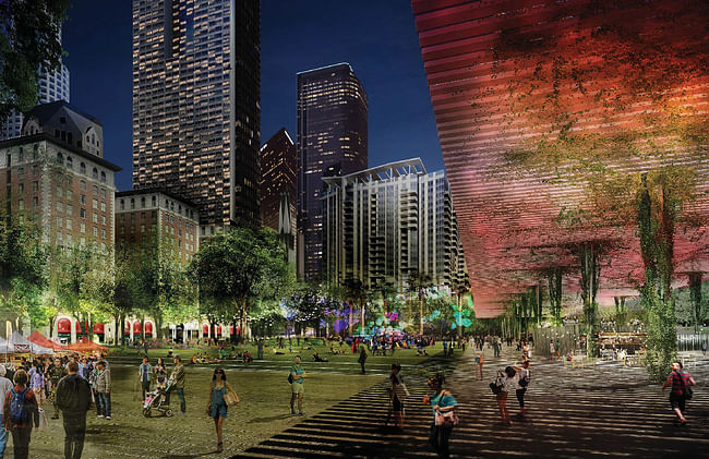 From Agence Ter and Team's Pershing Square Renew proposal. Image: Agence Ter and Team.