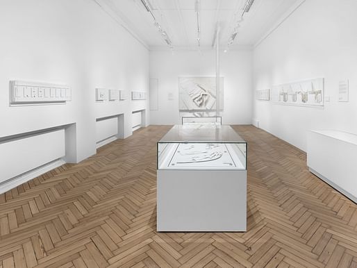 'Zaha Hadid: Paper Museums', Installation view, 2024. Photo: Eva Herzog