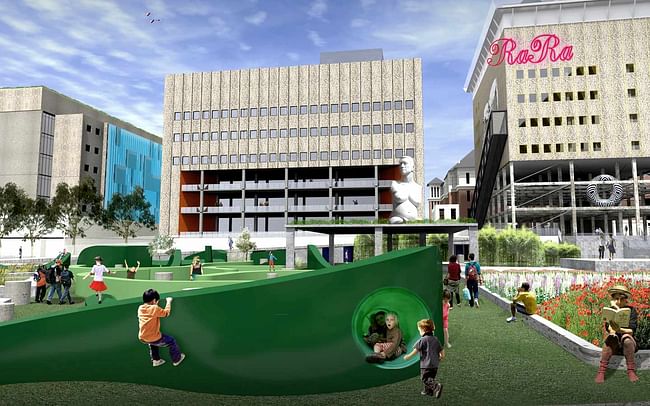 Royal Adelaide Hospital site competition - First prize: SLASH with Phillips/Pilkington Architects 