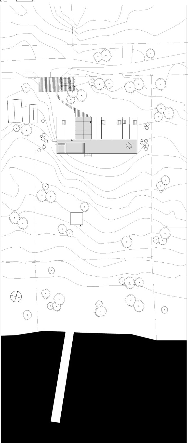 Site plan. Image courtesy of Tham & Videgård Arkitekter