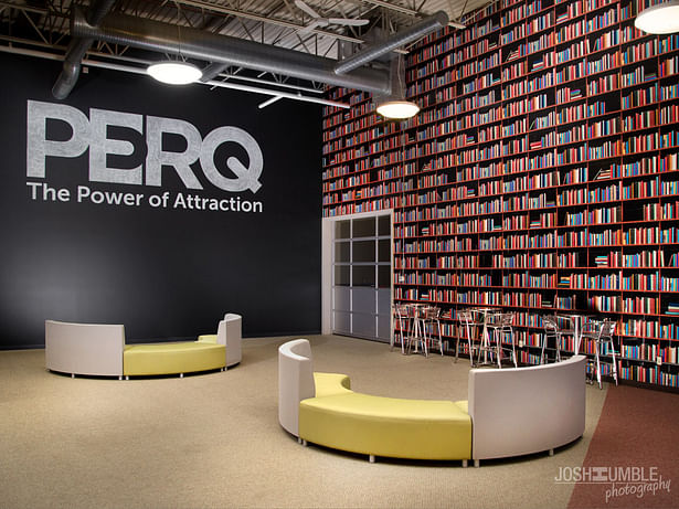 PERQ Marketing & Advertising employee workspace, Interior Photography ©Josh Humble