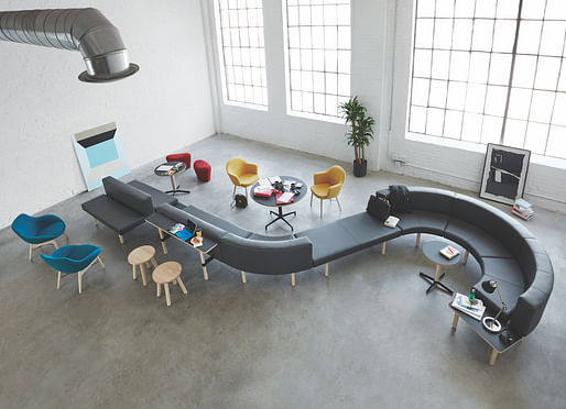 Best Furniture System - Keilhauer: Hangout Collection, by EOOS. Photo credit: Azure