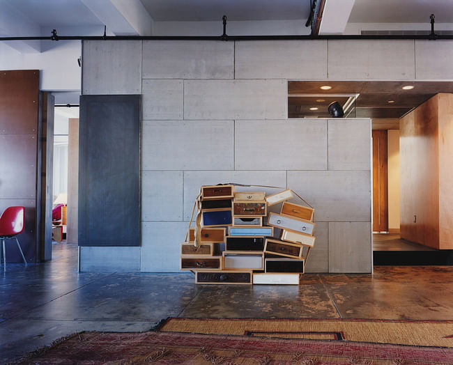 Box construction by Droog Design through Moss inside Loft of Frank and Amy in New York, NY by Resolution: 4 Architecture