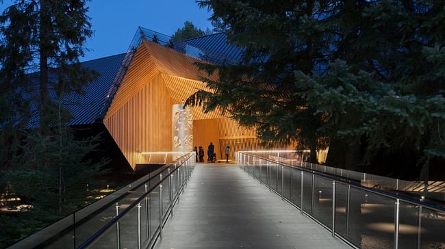 Finalist in 'Commercial/Institutional Architecture Over 1,000 Square Metres:' Audain Art Museum in Whistler, Canada by Patkau Architects