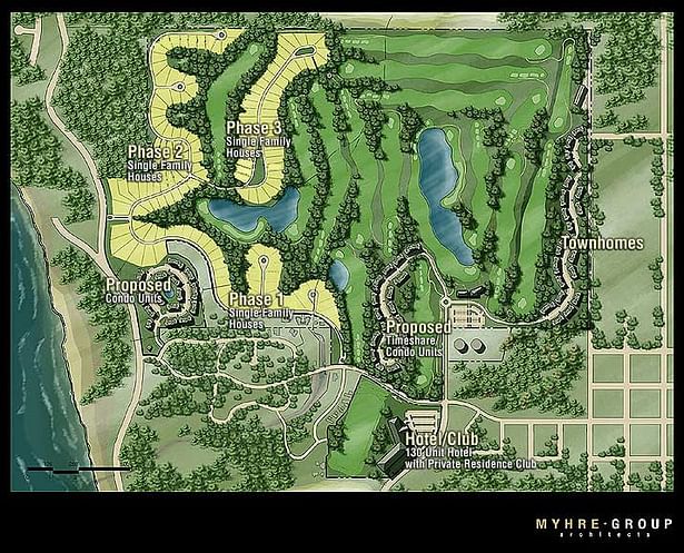Colored Site Plan