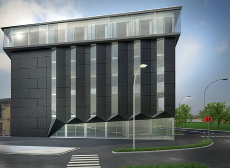 ...latest renders - private offices building