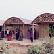 Paper Log House, 2001, Bhuj, India. Photo by Kartikeya Shodhan