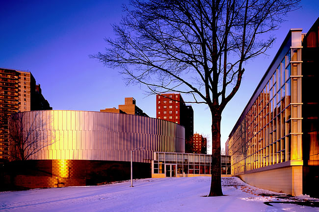 Built By Women NYC highlights 100 of the best woman-built NYC projects. Pictured: Melrose Community Center, 286 East 156th Street, Bronx: Diana Agrest, Principal, Agrest and Gandelsonas Architects. Photo: David Sundberg, ESTO