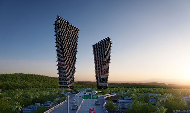 Visualization Voklobos Towers