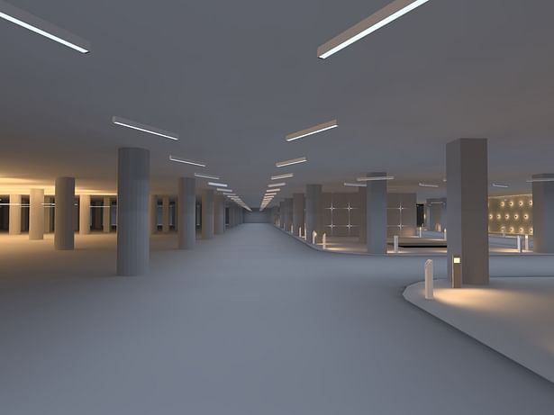 Lighting Design for LEED campus- Entrance Areas