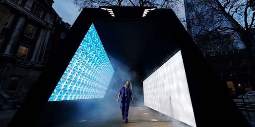 SOLA (Tunnel of Light) by Squidsoup. Image courtesy CODAawards