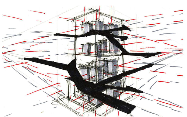 Initial Concept Sketch: exploring the relationship between storage servers and circulation