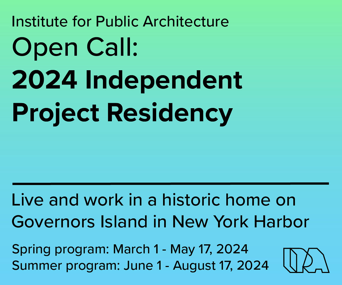 Open Call 2024 Design Residency on Governors Island