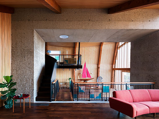 ​Houseboat, Poole, Dorset by Mole Architects with Rebecca Granger Architects. Photo: Rory Gardiner.