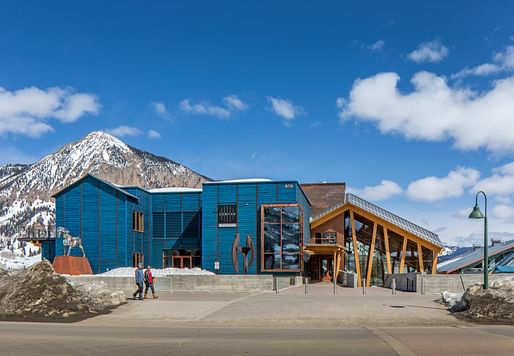 Center for the Arts by Steinberg Hart (Crested Butte, Colorado). Photo by Tom Kessler/Courtesy of Copper Development Association Inc.