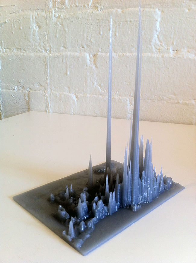 3D printing done by “Draft Print 3D” Toronto-based company