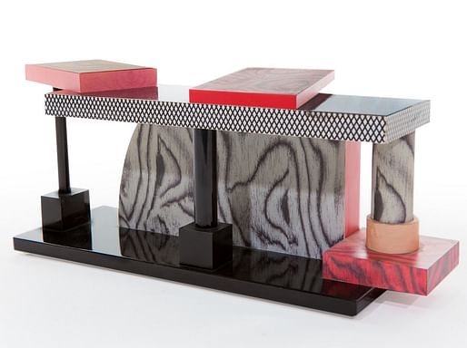 Tartar table, by Ettore Sottsass.