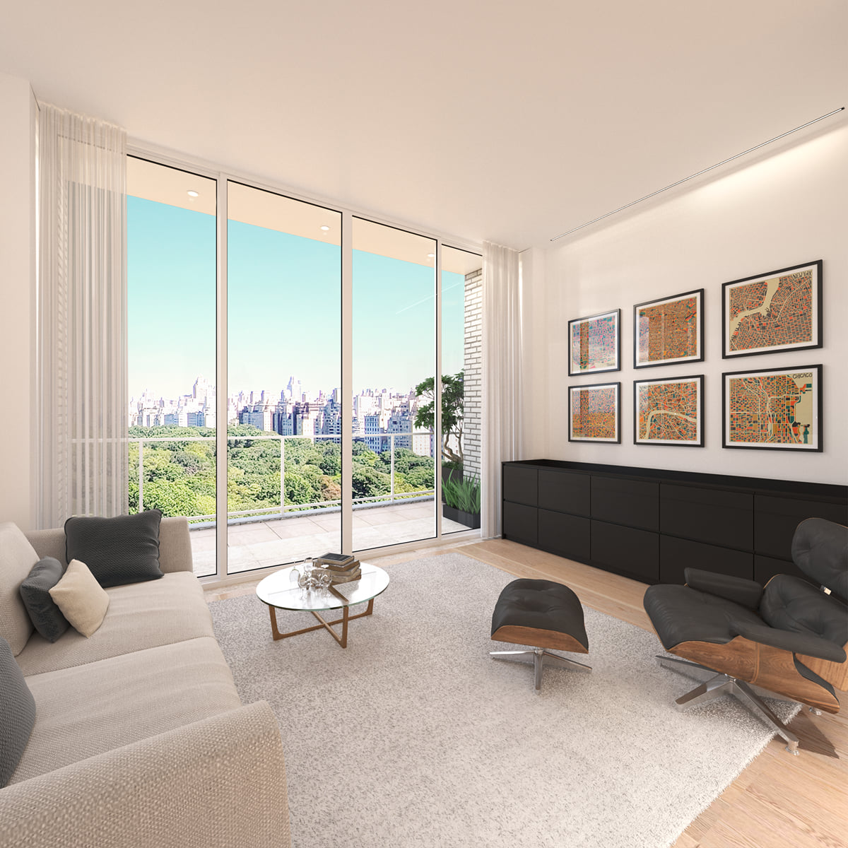 Central Park South, Apartment Renovation | Politi Architecture | Archinect