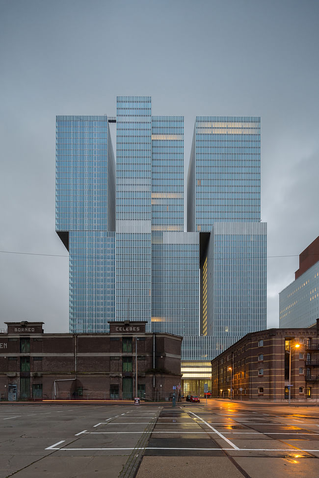 SHORTLISTED FINALIST: “De Rotterdam” by Office for Metropolitan Architecture (OMA). Photo by Ossip van Duivenbode, © OMA.