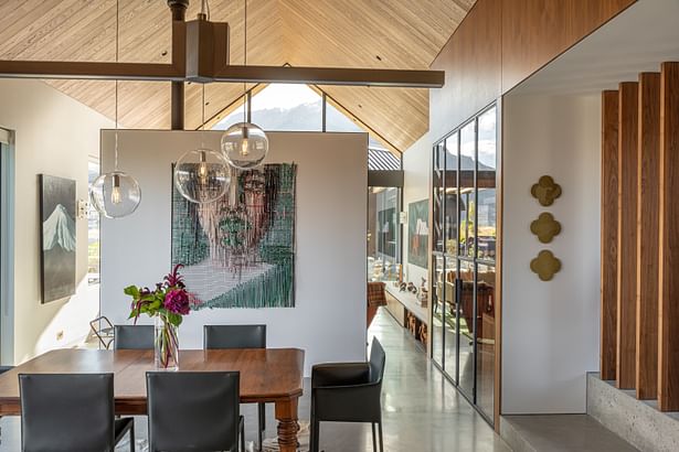 Ben Hudson Architects - Gallery House - dining