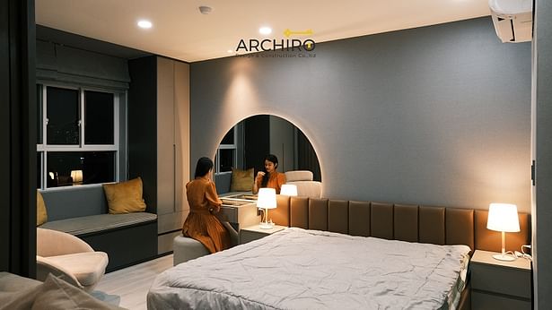 We, the design team at Archiro Vietnam, together with the young couple, sought to create a space that is not only fully functional but also genuinely beautiful, where each day brings comfort and pride. Inspired by the elegance of luxury European hotel suites but with a modern, refined twist, this apartment truly embodies a dream living space.