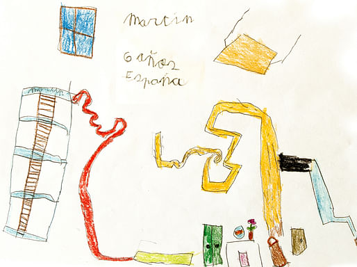 Drawing from Martin, age 6 (Spain). Image courtesy of Angie's List.
