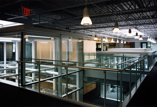 R + D Building - interior