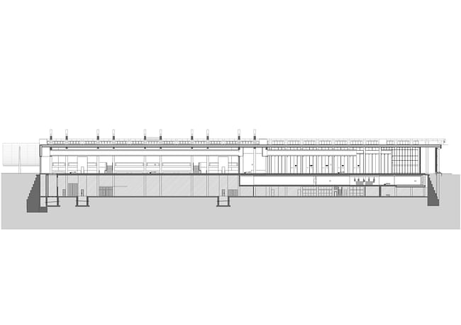 Short section 6. Image credit: Kengo Kuma & Associates, OODA