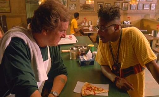 Scene from Spike Lee's "Do the Right Thing". Image via sites.psu.edu.