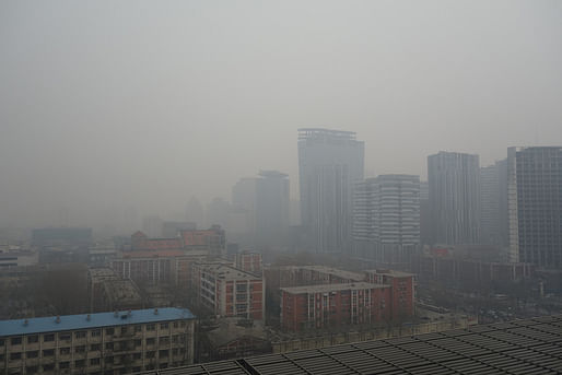 Air pollution in Beijing, via flickr, credit: Kentaro IEMOTO