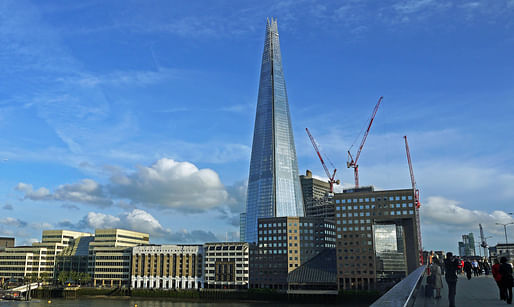 The Shard, at 310 m (1,017 ft) Western Europe's tallest building, in London. Photo: Dun.can/Flickr