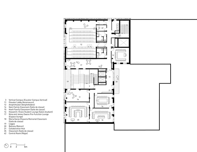 Floor 1 plan. Image credit: Studio Gang 