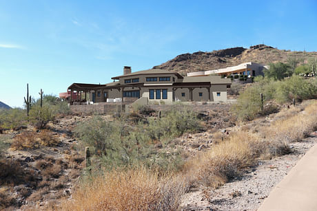 Wrapping up the design of a custom residence in Fountain Hills, AZ