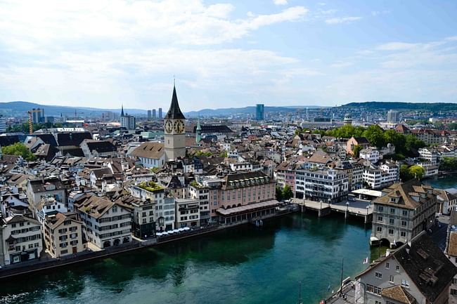 City View from the Grossmünster
